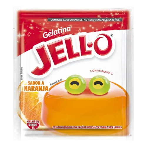 Gelatina "Jell.O" sabor a Naranja 25g