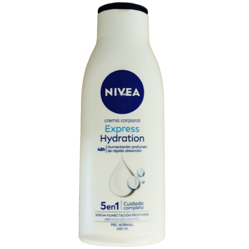 Crema Corporal Express Hydration 5 en 1 "NIVEA" 400 ml